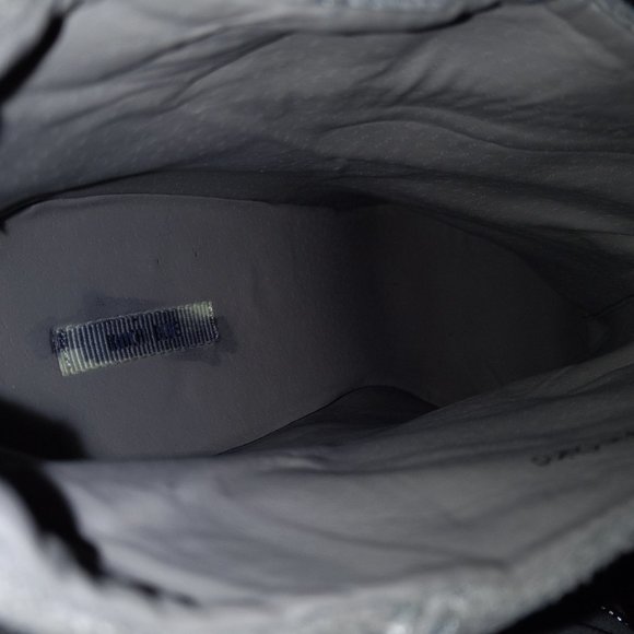 grey suede ankle boot 3.75" heel with zipper, US women's size 9 - Picture 10 of 14